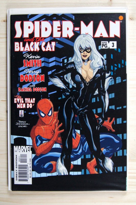 Spider-Man and the Black Cat #3 (Marvel Comics, 2005), raw comic book in NM- 9.2 condition — front cover