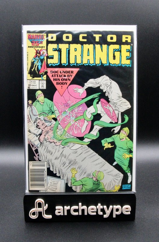 Doctor Strange #80 (Marvel Comics, 1986), raw, ungraded comic book — front cover