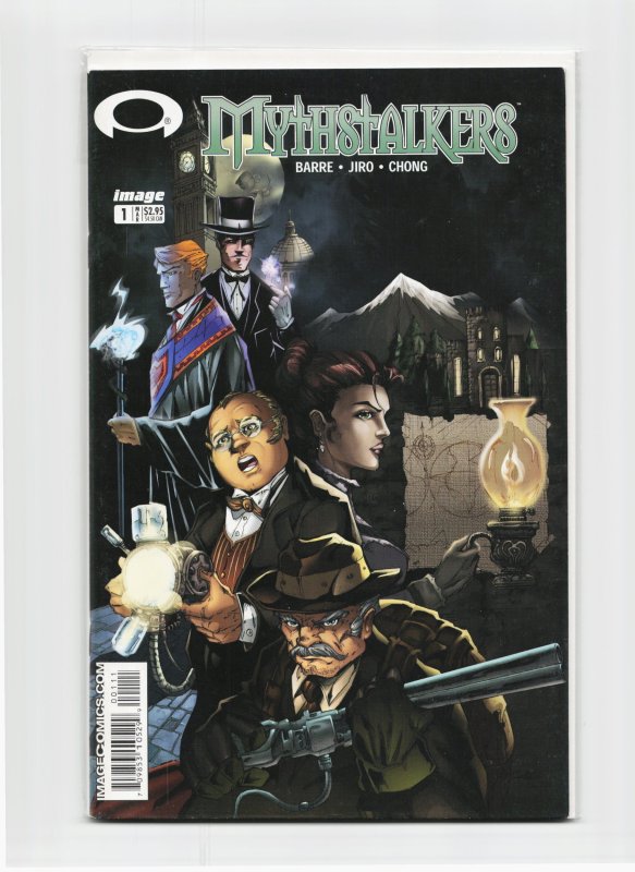 Mythstalkers #1 (2003), raw, ungraded comic book — front cover