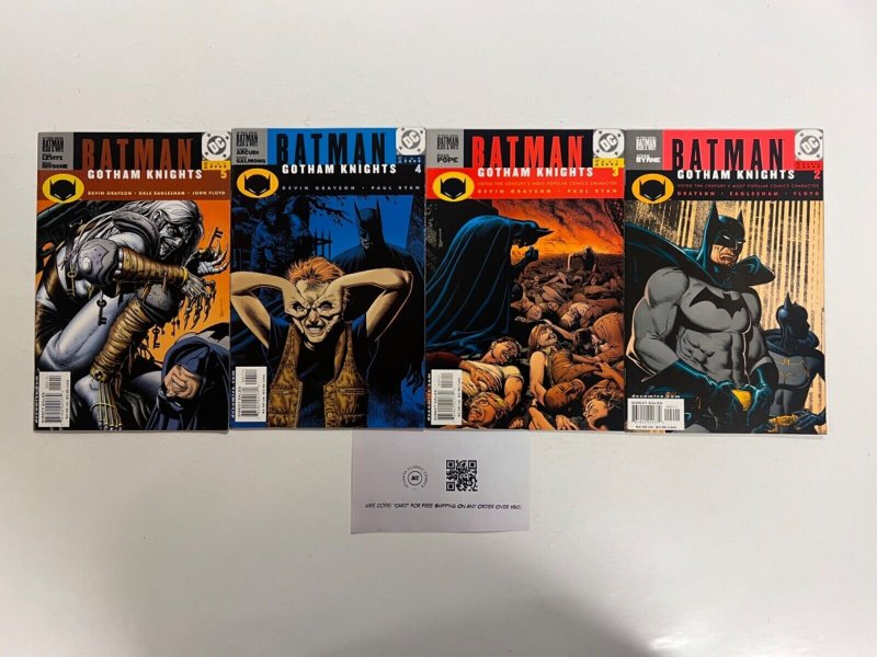 4 Batman DC Comic Books # 2 3 4 5 Superman Flash Wonder Woman Joker 27 JS36, raw, ungraded comic book — front cover