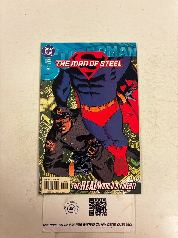 Superman the Man of Steel #129 (DC Comics), raw comic book in NM condition — front cover