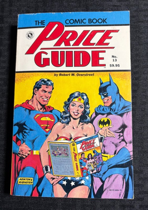 1983 Overstreet Comic Book Price Guide #13 (1983), raw comic book in VG/FN 5.0 condition — front cover