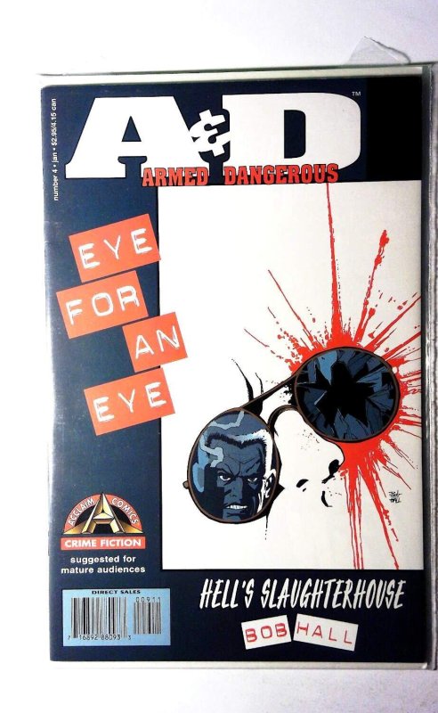 Armed and Dangerous Hell's Slaughterhouse #4 (Valiant Comics, 1997), raw, ungraded comic book — front cover