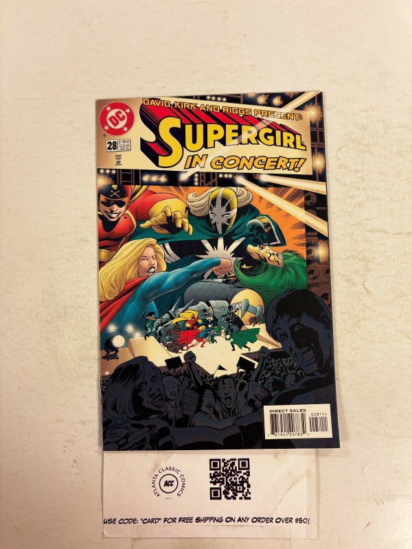 Supergirl #28 (DC Comics, 1998), raw comic book in NM condition — front cover