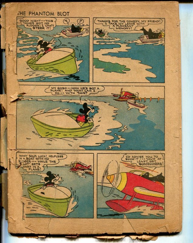Four Color Comics #16 (1941), raw comic book in PR condition — front cover