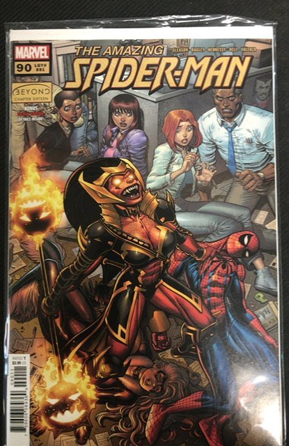 The Amazing Spider-Man #90 (Marvel Comics, 2022), raw, ungraded comic book — front cover
