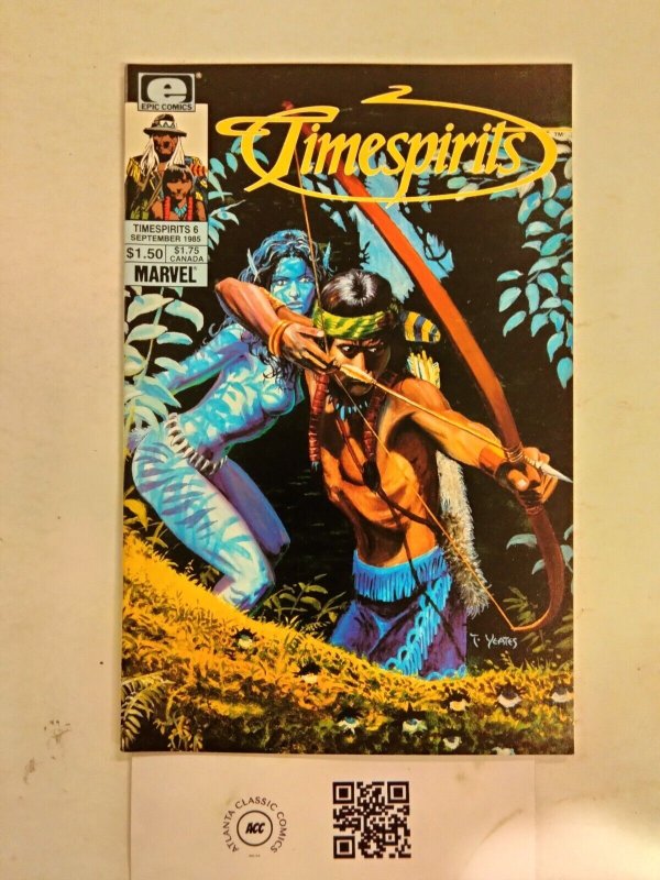 Timespirits #6 (Marvel Comics), raw comic book in NM condition — front cover