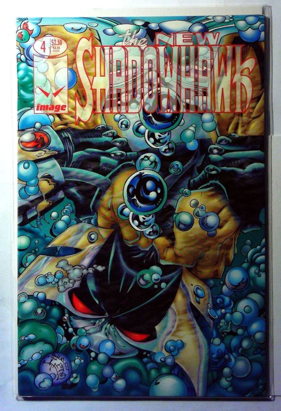 New Shadowhawk #4 (Image Comics, 1995), raw, ungraded comic book — front cover