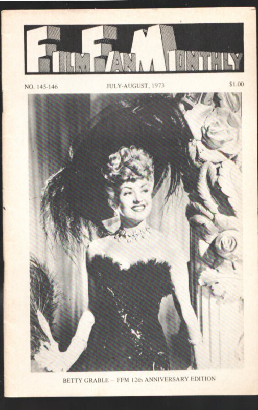 Film Fan Monthly #145, raw comic book in FN condition — front cover