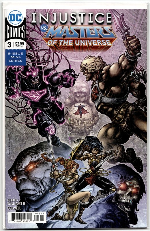 Injustice vs. Masters of the Universe #3 (DC Comics, 2018), raw, ungraded comic book — front cover
