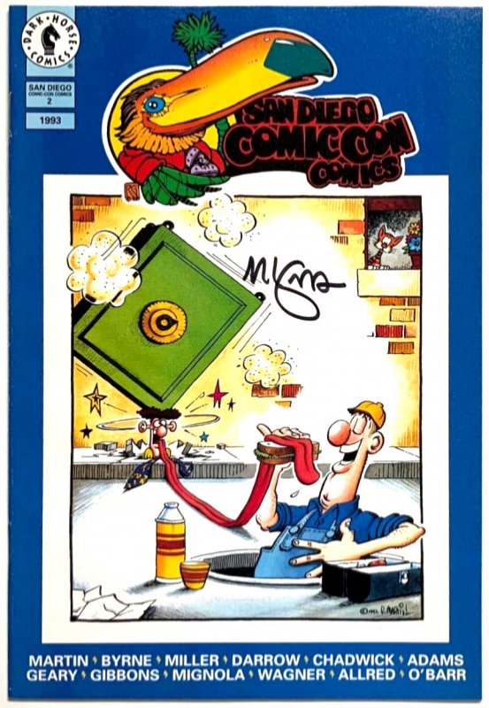 San Diego Comic Con Comics #2 (Dark Horse Comics, 1993), raw, ungraded comic book — front cover