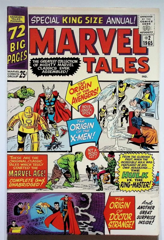 Marvel Tales #2 (Marvel Comics, 1965), raw, ungraded comic book — front cover