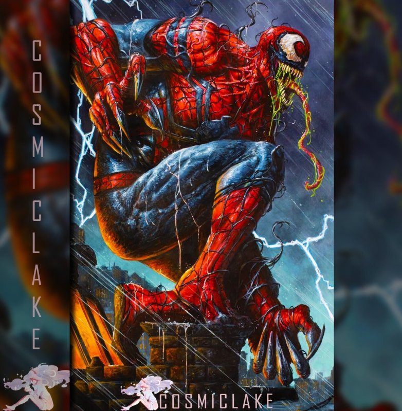 Amazing Venom #1, raw, ungraded comic book — front cover