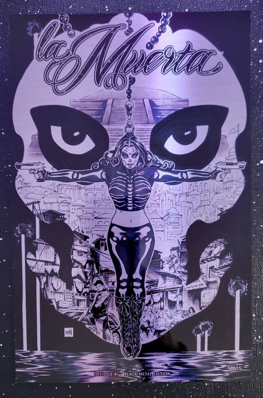 La Muerta: Devious #1, raw, ungraded comic book — front cover