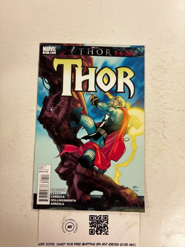 Thor #621 (Marvel Comics), raw comic book in NM condition — front cover