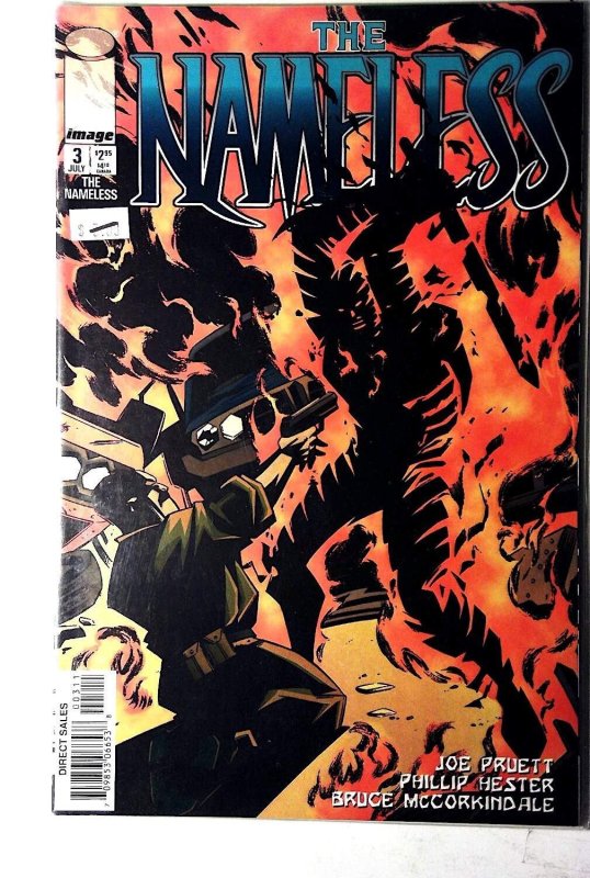 The Nameless #3 (Image Comics, 1997), raw, ungraded comic book — front cover