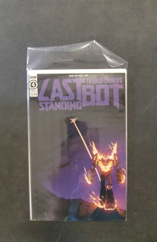 Transformers: Last Bot Standing #4 (2022), raw, ungraded comic book — front cover
