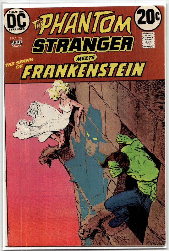 The Phantom Stranger #26 (DC Comics, 1973), raw, ungraded comic book — front cover