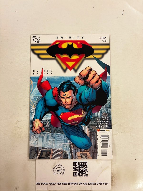 Trinity #17 (DC Comics), raw comic book in NM condition — front cover