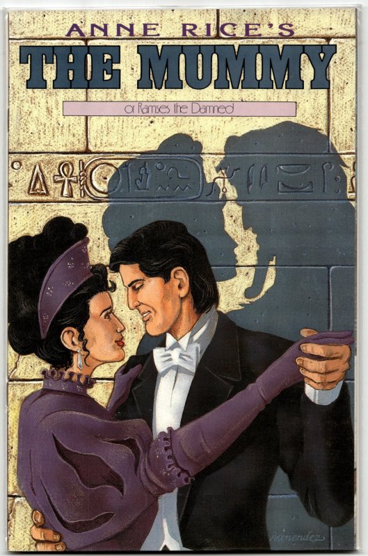 Anne Rice's the Mummy or Ramses the Damned #4 (Dark Horse Comics, 1991), raw, ungraded comic book — front cover