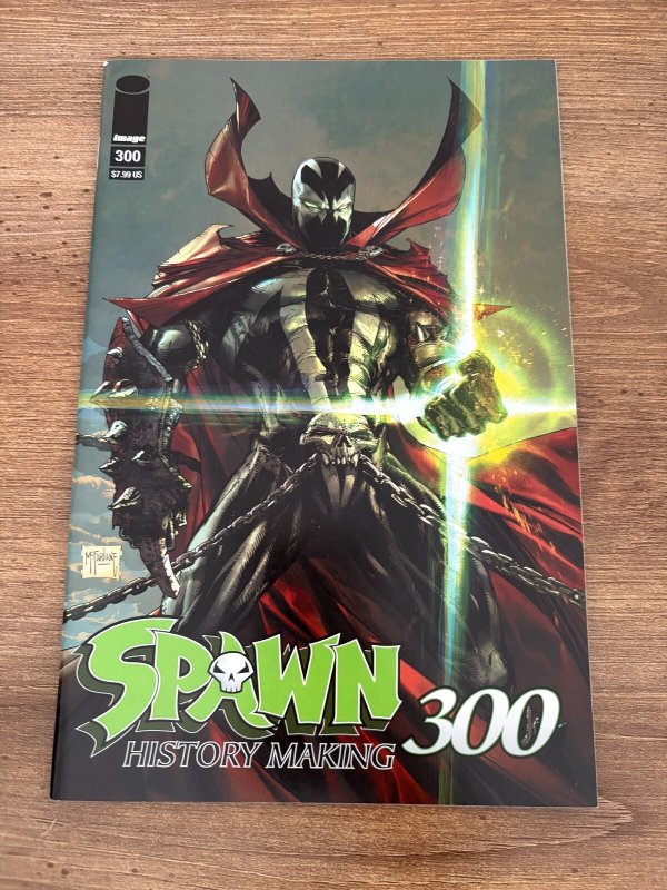 Spawn #300 (Image Comics, 2019), raw comic book in NM condition — front cover