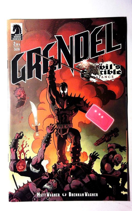 Grendel: Devil's Crucible - Defiance #2 (Dark Horse Comics, 2024), raw, ungraded comic book — front cover