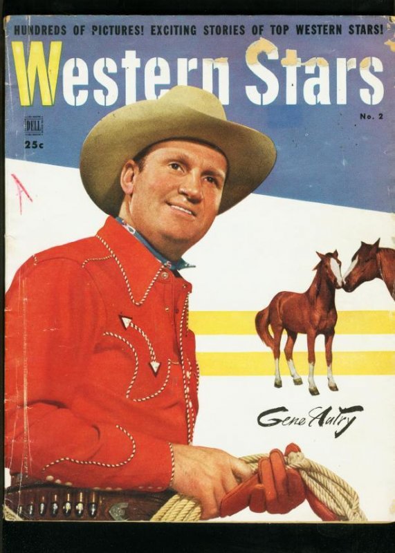 Mag: Western Stars #52 (1949), raw comic book in VG condition — front cover