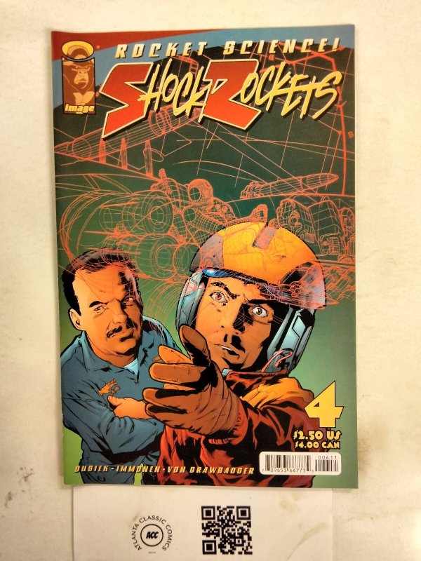 Shock Rockets #4, raw comic book in NM condition — front cover