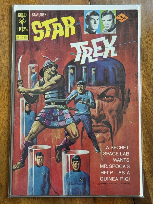 Star Trek #26 (Gold Key Comics, 1970), raw comic book in VG/FN 5.0 condition — front cover
