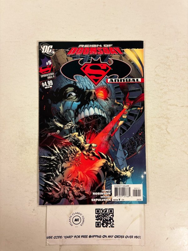 Superman Batman Annual #5 (DC Comics), raw comic book in NM condition — front cover