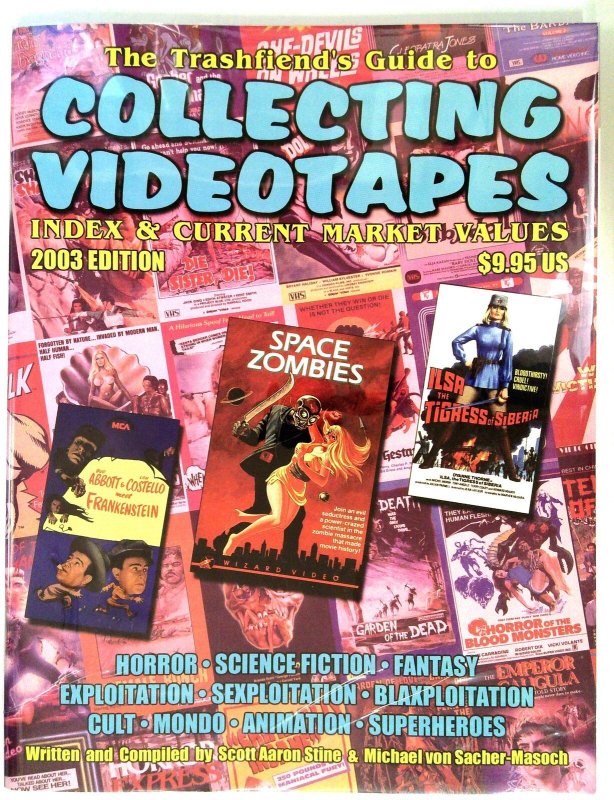Trashfiend's Guide to Collecting Videotapes 2003-Space Zombies-Video History, Ma (2003), raw, ungraded comic book — front cover