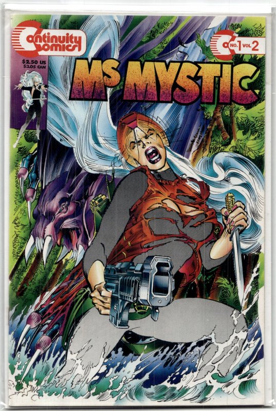 Ms. Mystic #1 (1993), raw, ungraded comic book — front cover