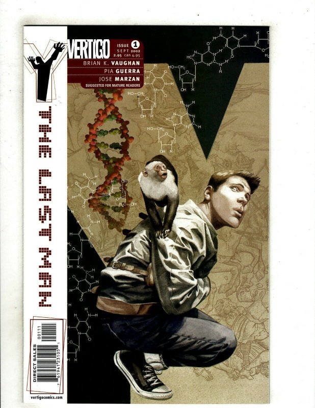 Y the Last Man #1 (DC Comics), raw comic book in NM condition — front cover