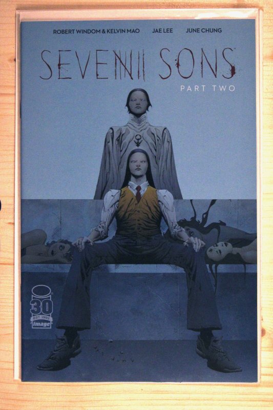 Seven Sons #2 (2022), raw comic book in NM+ 9.6 condition — front cover