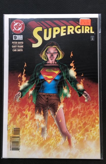Supergirl #9 (DC Comics, 1997), raw, ungraded comic book — front cover
