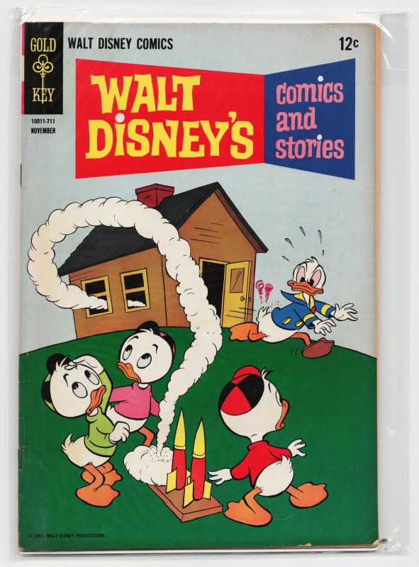 Walt Disney's Comics and Stories #326 (Gold Key, 1967), raw, ungraded comic book — front cover