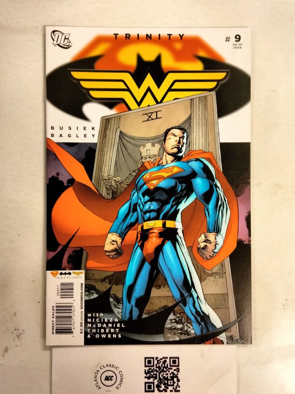 Trinity #9 (DC Comics), raw comic book in NM condition — front cover