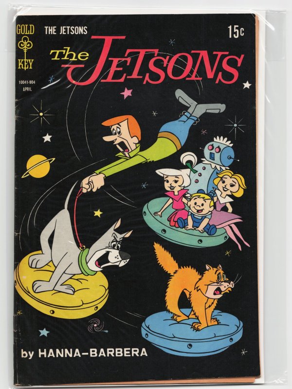 Jetsons #30 (Gold Key Comics, 1969), raw, ungraded comic book — front cover