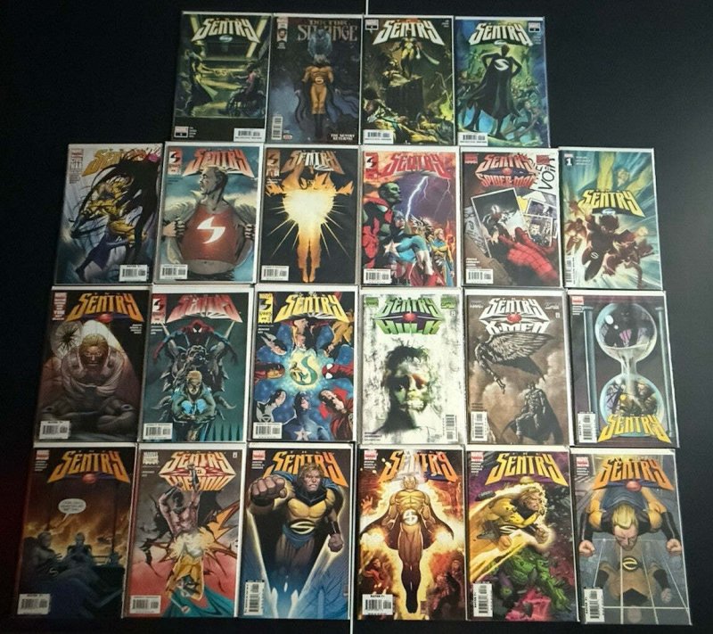 Sentry Mega Set Marvel Thunderbolts Movie. + One Shots (Marvel Comics), raw, ungraded comic book — front cover