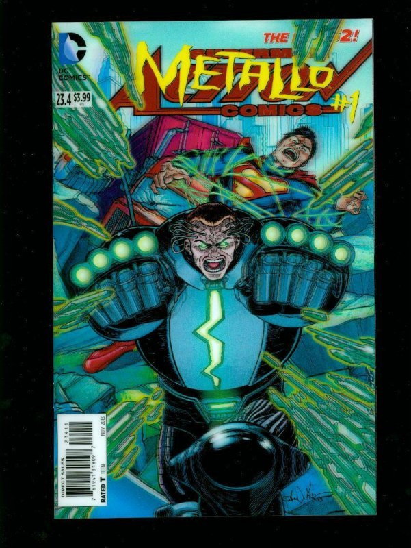 Action Comics #23.4 (DC Comics), raw comic book in NM condition — front cover