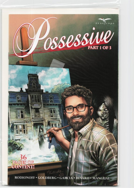 Possessive #1 (2021), raw, ungraded comic book — front cover