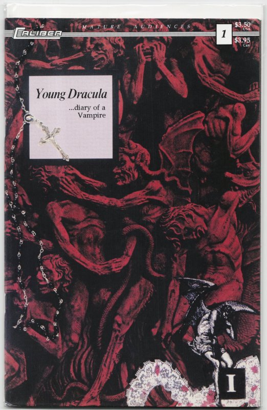Young Dracula: Diary of a Vampire #1 (1993), raw, ungraded comic book — front cover