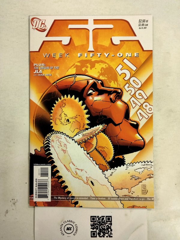 52 #51 (DC Comics), raw comic book in NM condition — front cover
