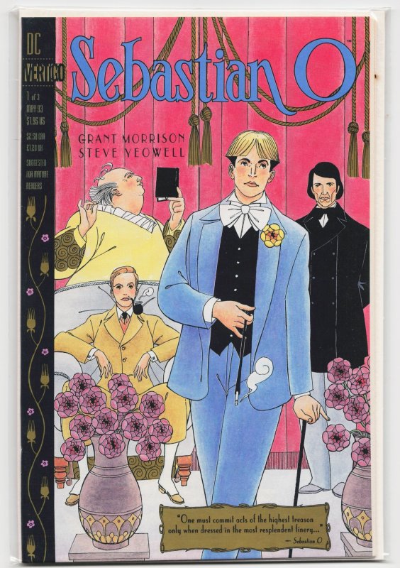 Sebastian O #1 (DC Comics, 1993), raw, ungraded comic book — front cover