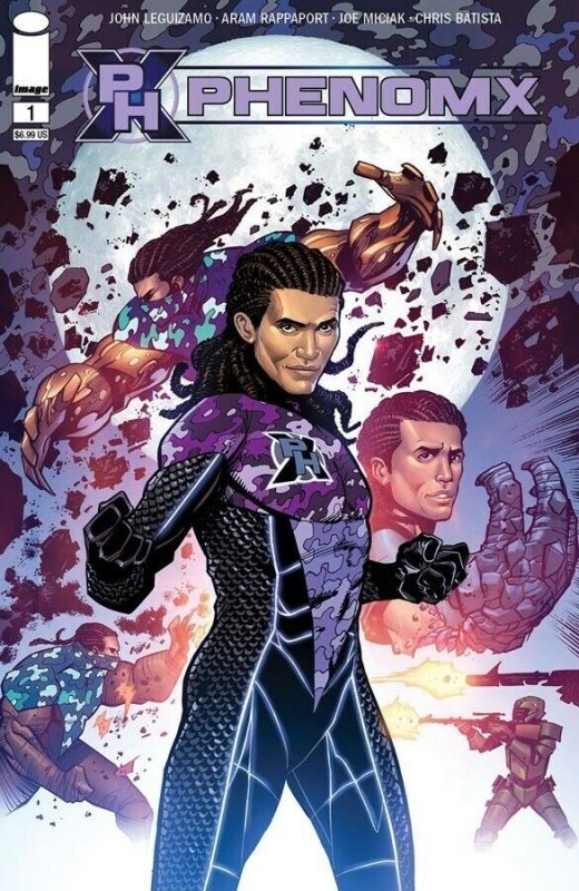 PhenomX #1 (Image Comics, 2021), raw comic book in NM condition — front cover