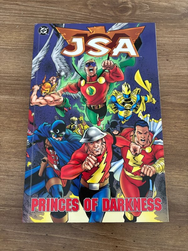 JSA Princes of Darkness TPB Graphic Novel Comic Book Justice Society #2, raw, ungraded comic book — front cover