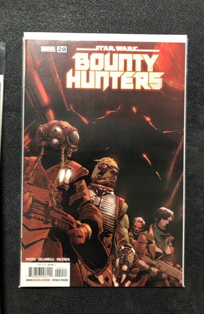 Star Wars: Bounty Hunters #20 (Marvel Comics, 2022), raw, ungraded comic book — front cover