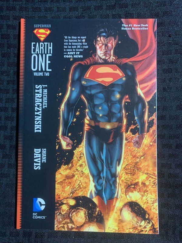 2012 Superman Earth ONE Volume 2 SC VF 8.0 DC Comics (DC Comics, 2012), raw comic book in VF 8.0 condition — front cover