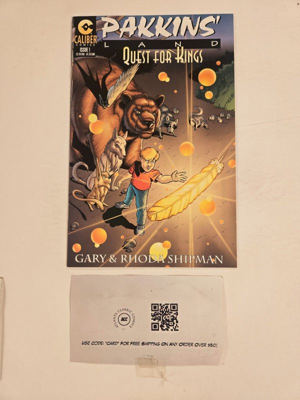 Pakkins' Land #1, raw comic book in NM condition — front cover