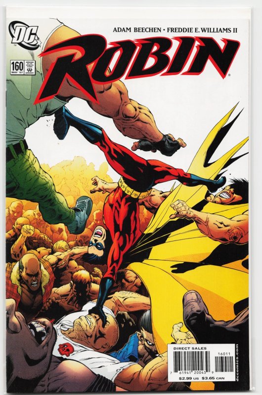 Robin #160 (DC Comics, 2007), raw, ungraded comic book — front cover